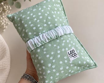 Pochette à couches et lingettes faite main, organisateur de bébé portable