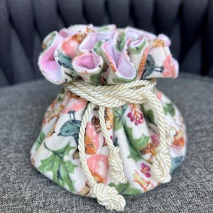 Travel Jewelry Pouch | Drawstring Jewelry Bag | Jewelry Organizer Pouch
