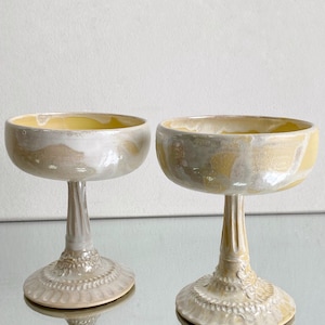 Unique wine glasses (set of 2 wineglasses )