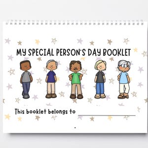 My Special Person&#39;s Day Booklet