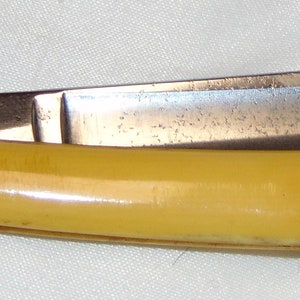 Vintage Fred Dolle RED POINT Straight Razor Vintage - Etsy