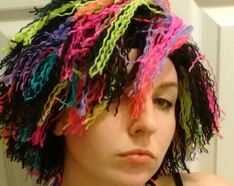 afro yarn wig