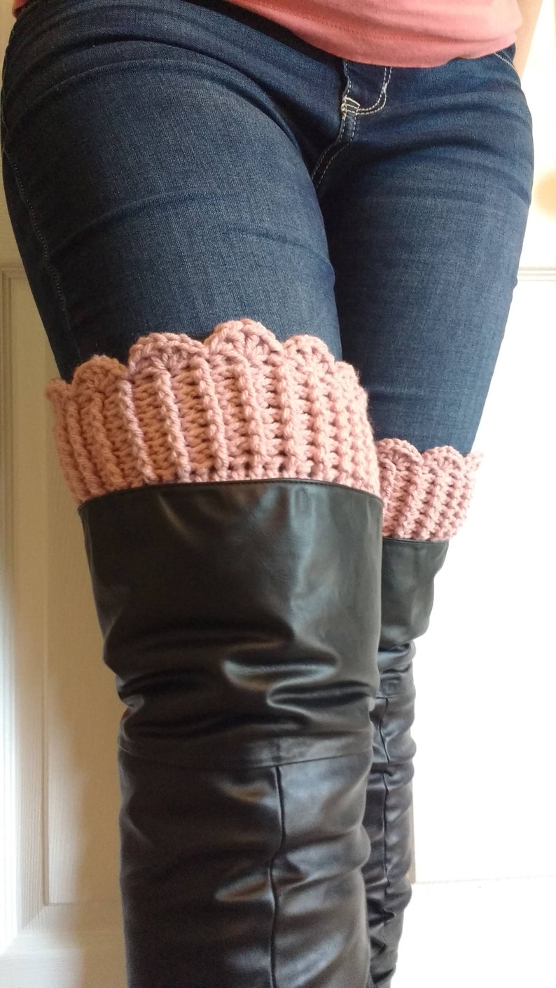 Boot Toppers for Thigh High Boots Choose Your Color - Etsy