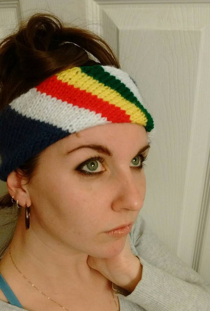 Keith Richards Inspired Rasta Striped Headband Etsy