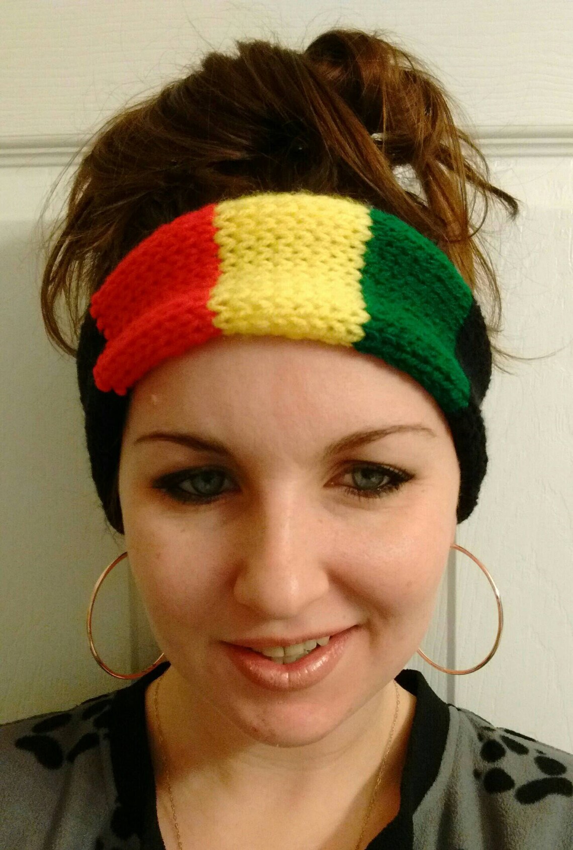 Keith Richards Inspired Rasta Striped Headband Etsy