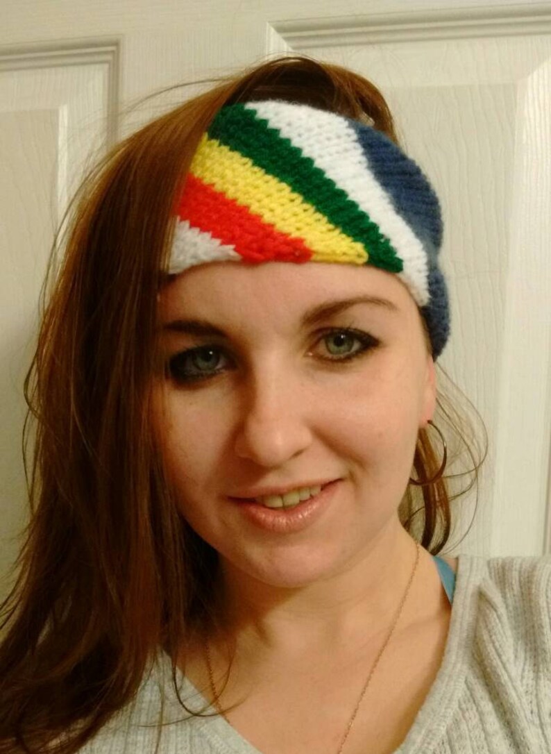 Keith Richards Inspired Rasta Striped Headband Etsy