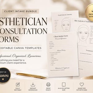 Análisis de la piel y plan de tratamiento | Tabla de anatomía facial | Guía de capas de cuidado de la piel para esteticistas