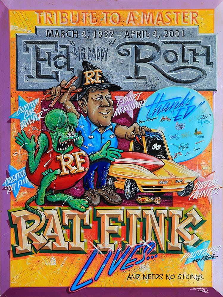 Big Daddy Ed Roth - Etsy