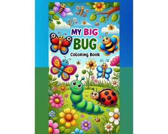 Bug Coloring Book for Kids: 30 Printable Insect Pages (PDF)