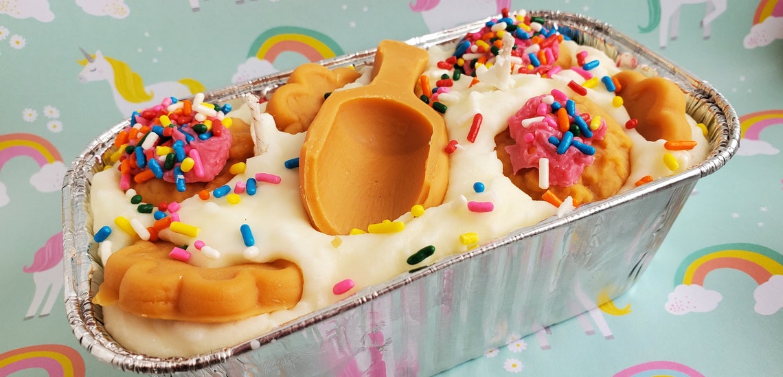 Sugar Cookie Scoop Candle Loaf Candle Scented Soy Wax Etsy Canada