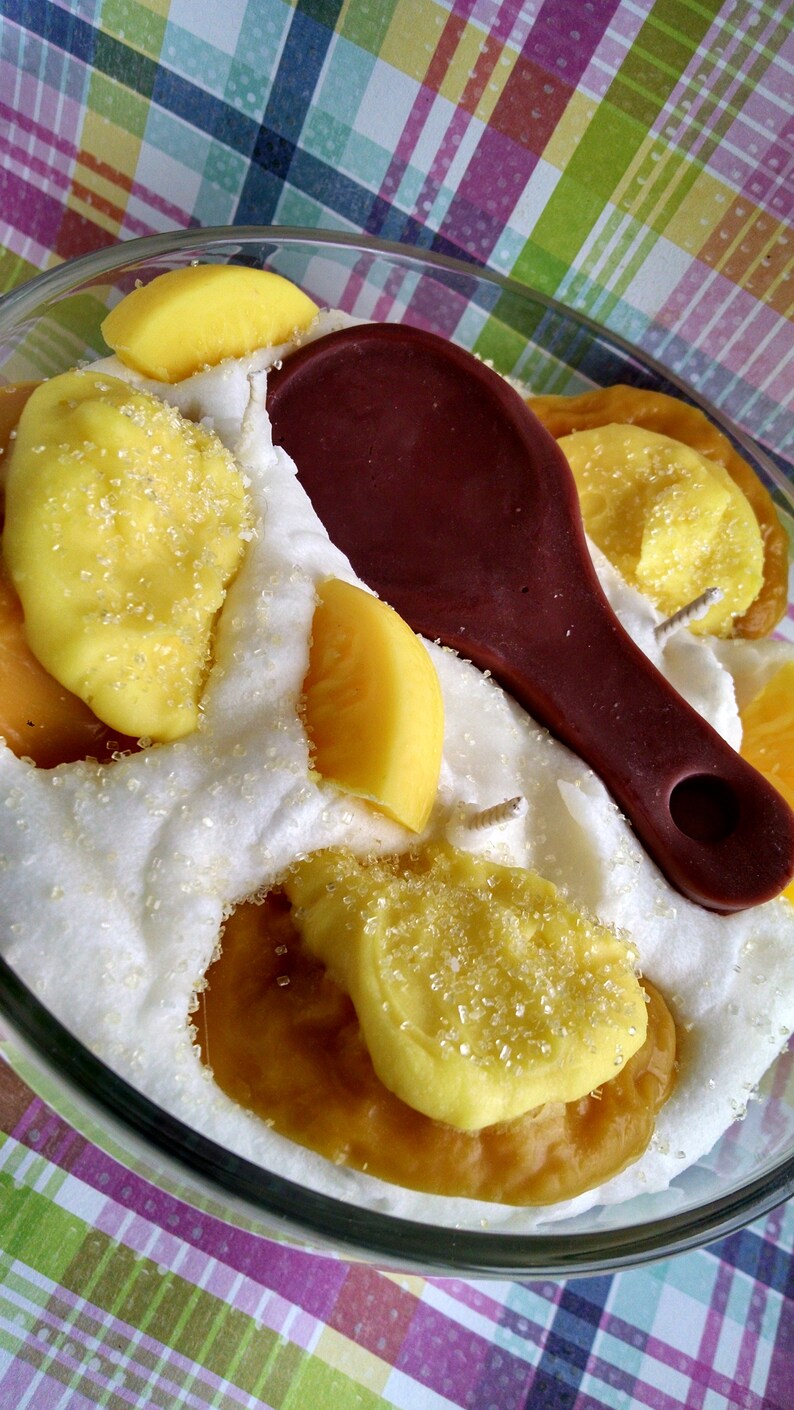 Lemon Sugar Cookie Spoonful Bowl Soy Wax Candle Dessert | Etsy