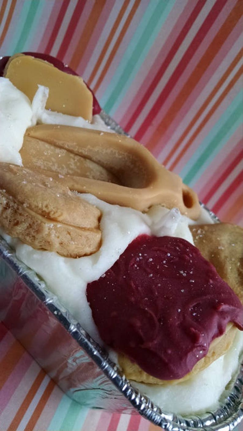 PB&J Peanut Butter Jelly Loaf Candle Dessert Candle Soy Etsy
