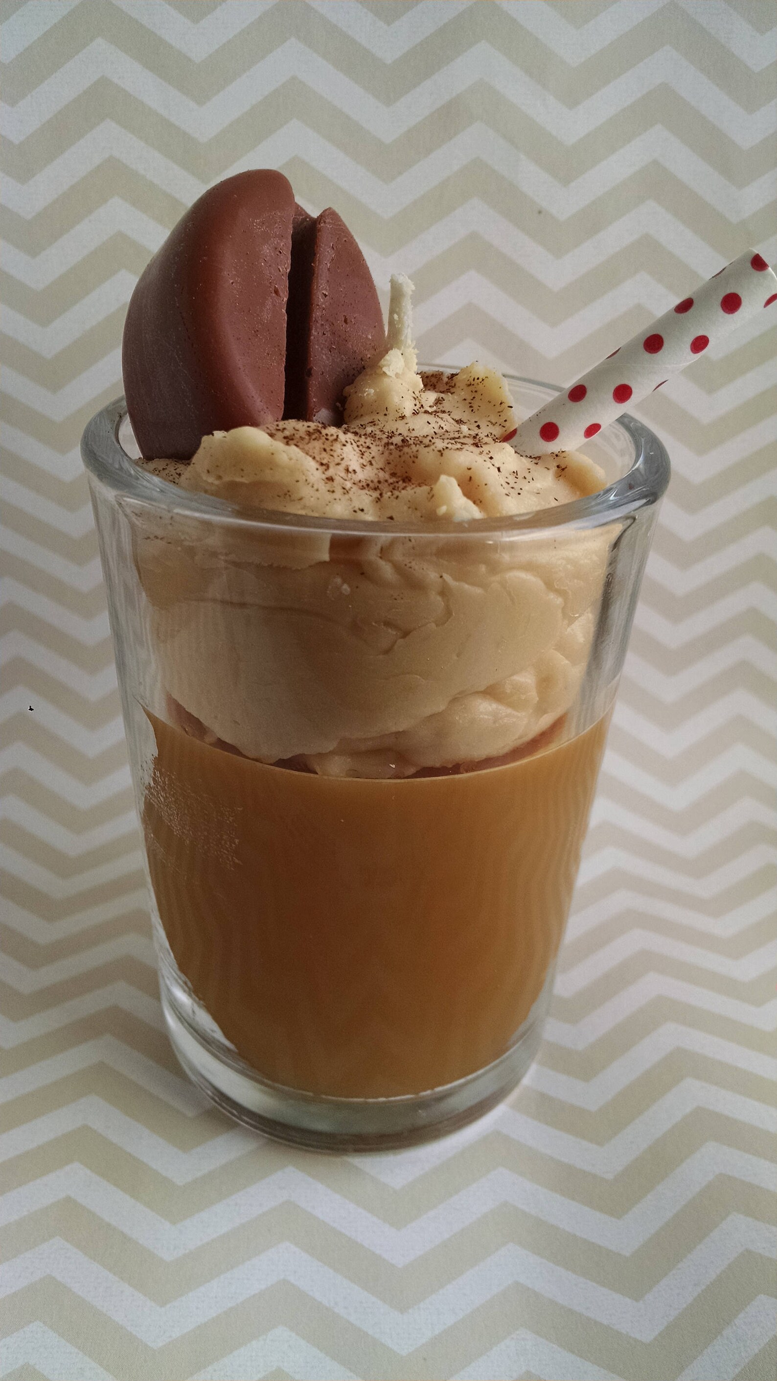 Caramel Cinnamon Latte Drink Candle Creative Jar Candles Etsy