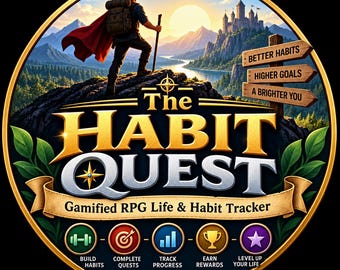 The Habit Quest: Gamifiziertes RPG-Lebens- und Gewohnheitstracker