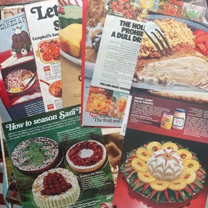 Itens Gastronômicos Vintage - Mais de 50 Páginas Selecionadas para Colagem, Diário de Junk, Mídia Mista