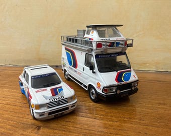 ZC618 MINI RACING 0233 1/43 Kit résine Peugeot 306 Flymo Trophée Andros