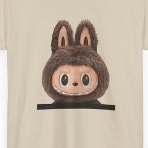 Labubu T-Shirt | Kawaii Monster Graphic Tee | Labubu Clothes | Cartooncore Shirt | Cute Labubu Outfit Gift