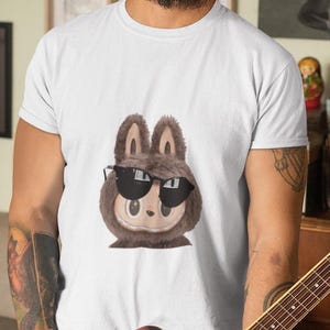 Labubu T-Shirt | Kawaii Monster Graphic Tee | Labubu Clothes | Cartooncore Shirt | Cute Labubu Outfit Gift