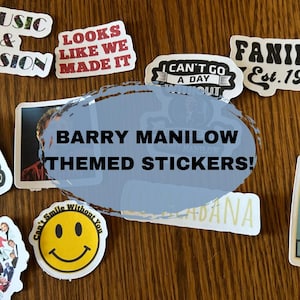 Barry Manilow Sticker Paket