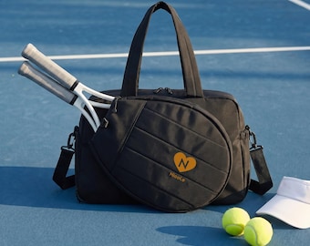 Custom Tennis Bag for Women, Personalized Tennis Tote, Monogrammed Tennis Gift, Pickleball Bag