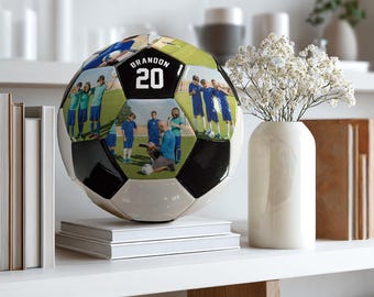 Spersonalizowane zdjęcia piłkarskie, spersonalizowane piłki nożne z logo, prezenty piłkarskie dla trenerów i dzieci na okres powrotu do szkoły