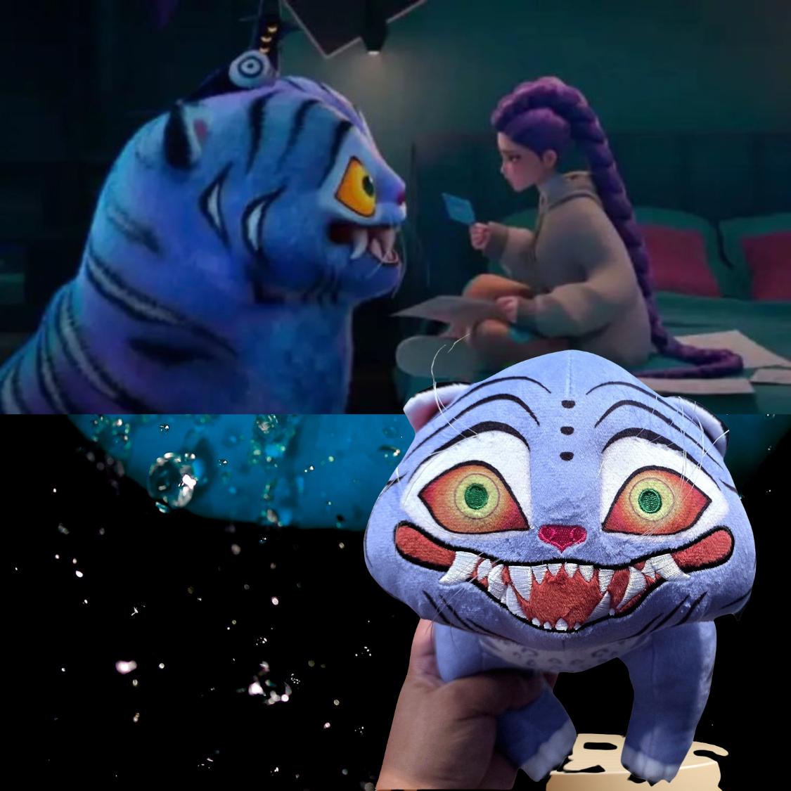 Kpop Demon Hunters Derpy Tiger Plush