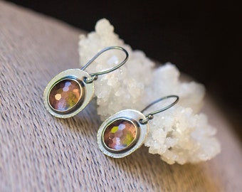 Zultanite Earrings, Color Changing Gemstone Earrings - Boho Jewelry