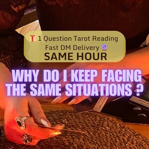 Why Do I Keep Facing the Same Situations? Tarot Reading – Tarot Reading – Personalized Insight – Instant Digital Download