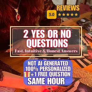 Selbe Stunde Ja oder Nein Tarot Lesung - Eine Frage Ja Oder Nein Lesung Selbe Stunde - Psychische Lesungen - Tarot Ja oder Nein Antwort Voraussage