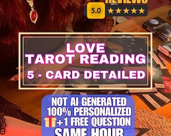 Same Hour Detailed Love Tarot Reading – Psychic Love Reading – Secret Admirer – Twin Flame Reading – Hidden Feelings