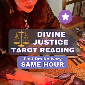 Divine Justice Tarot Reading – Karma Returning? Hidden Enemies, Truth Revealed, Same Hour