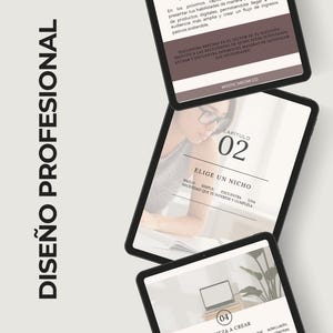 Easy ChatGPT guide for female entrepreneurs in Spanish; ChatGPT for digital business; MRR-PLR resale rights; AI image 7