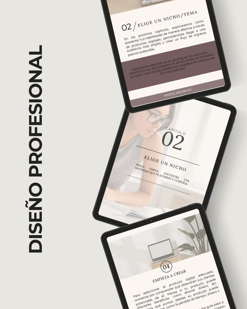 Easy ChatGPT guide for female entrepreneurs in Spanish; ChatGPT for digital business; MRR-PLR resale rights; AI image 7