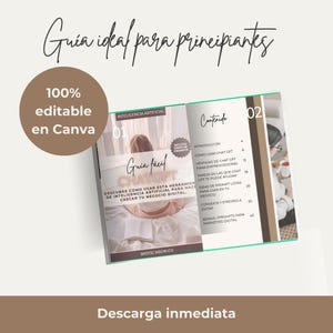 Easy ChatGPT guide for female entrepreneurs in Spanish; ChatGPT for digital business; MRR-PLR resale rights; AI image 6