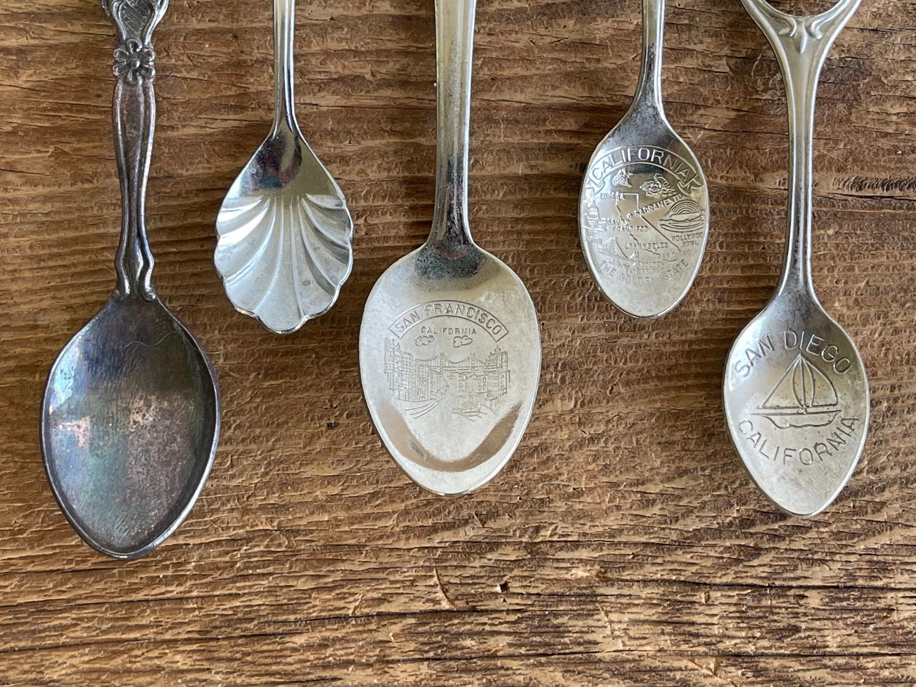 Vintage California Souvenir Spoons // You Choose // Collectible