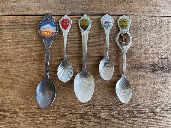Vintage California Souvenir Spoons // You Choose // Collectible