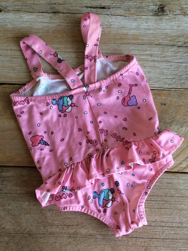 Vintage Baby Girl Beach Babies by Healthtex Swimsuit // Size Etsy