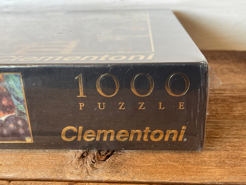 Vintage 1,000 Piece Puzzle // Museum Collection // Clementoni // Unopened, New in Box // Musee d'Orsay image 5