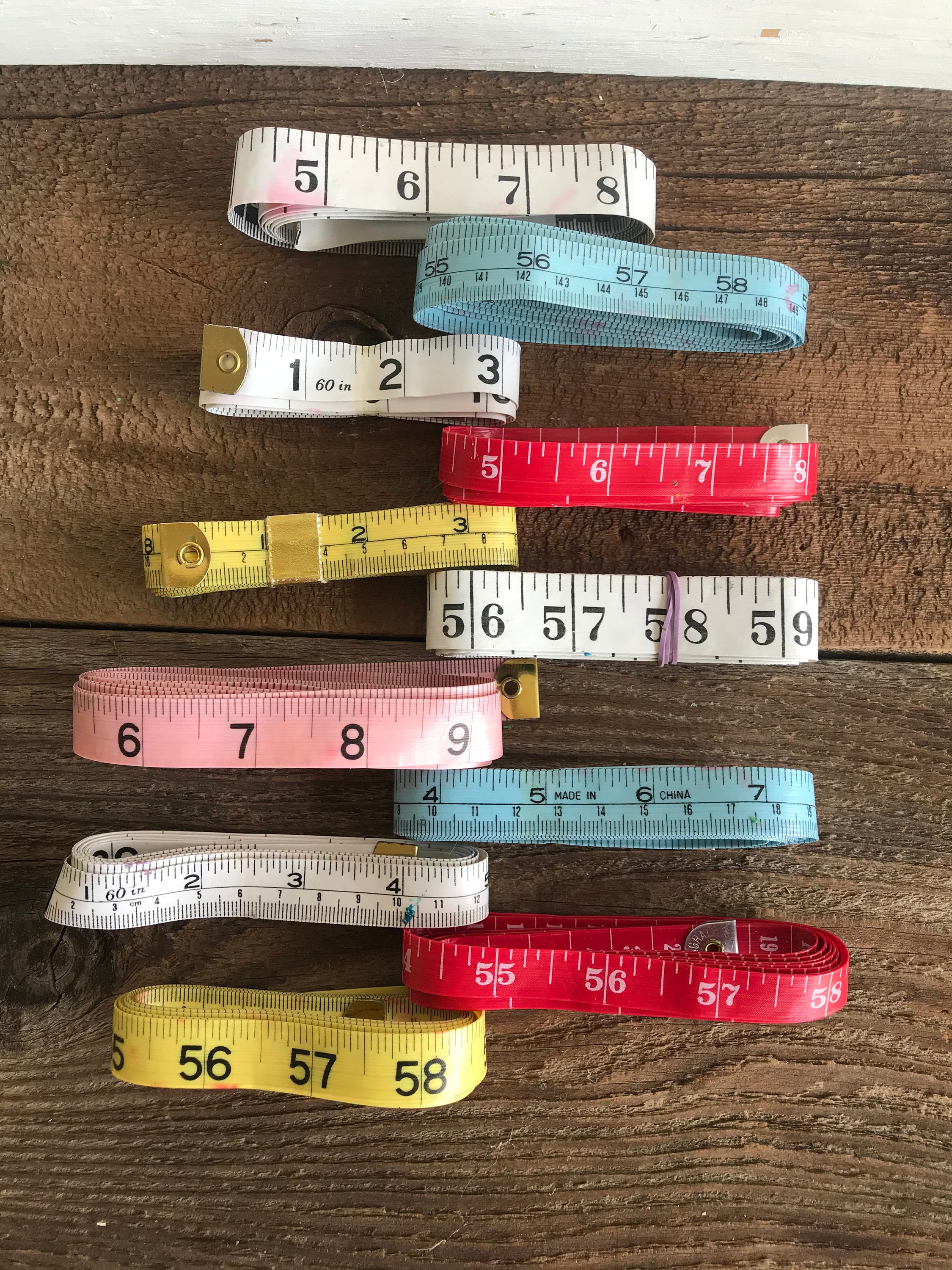 Metro A Nastro Vintage Da 5 Metri - Morbido E Flessibile Per Sartoria E Cucito - Foto 3