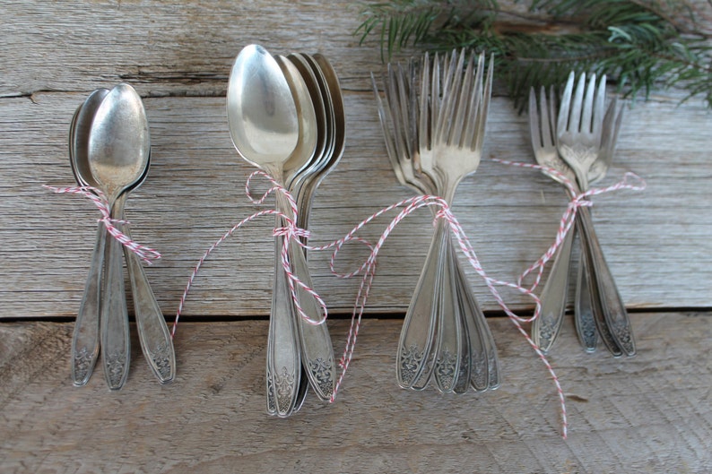 Lady Doris Silverplate Silverware // Vintage Flatware // Vintage Kitchen image 1