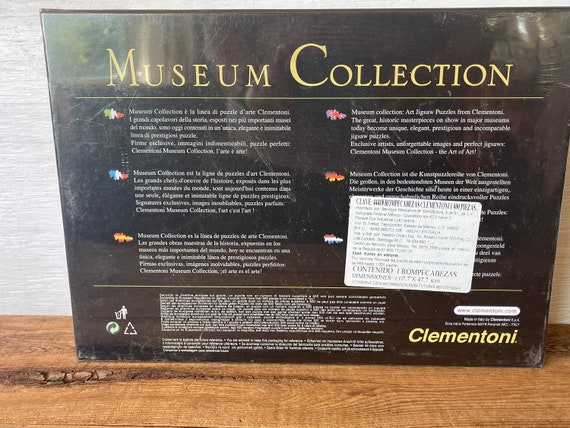 Vintage 1,000 Piece Puzzle // Museum Collection // Clementoni // Unopened,  New in Box // Musee D'orsay 
