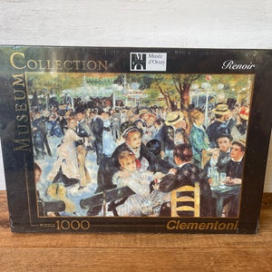 Vintage 1,000 Piece Puzzle // Museum Collection // Clementoni // Unopened, New in Box // Musee d'Orsay image 2