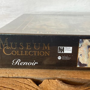 Vintage 1,000 Piece Puzzle // Museum Collection // Clementoni // Unopened, New in Box // Musee d'Orsay image 4