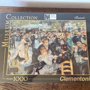 Vintage 1,000 Piece Puzzle // Museum Collection // Clementoni // Unopened, New in Box // Musee d'Orsay image 1