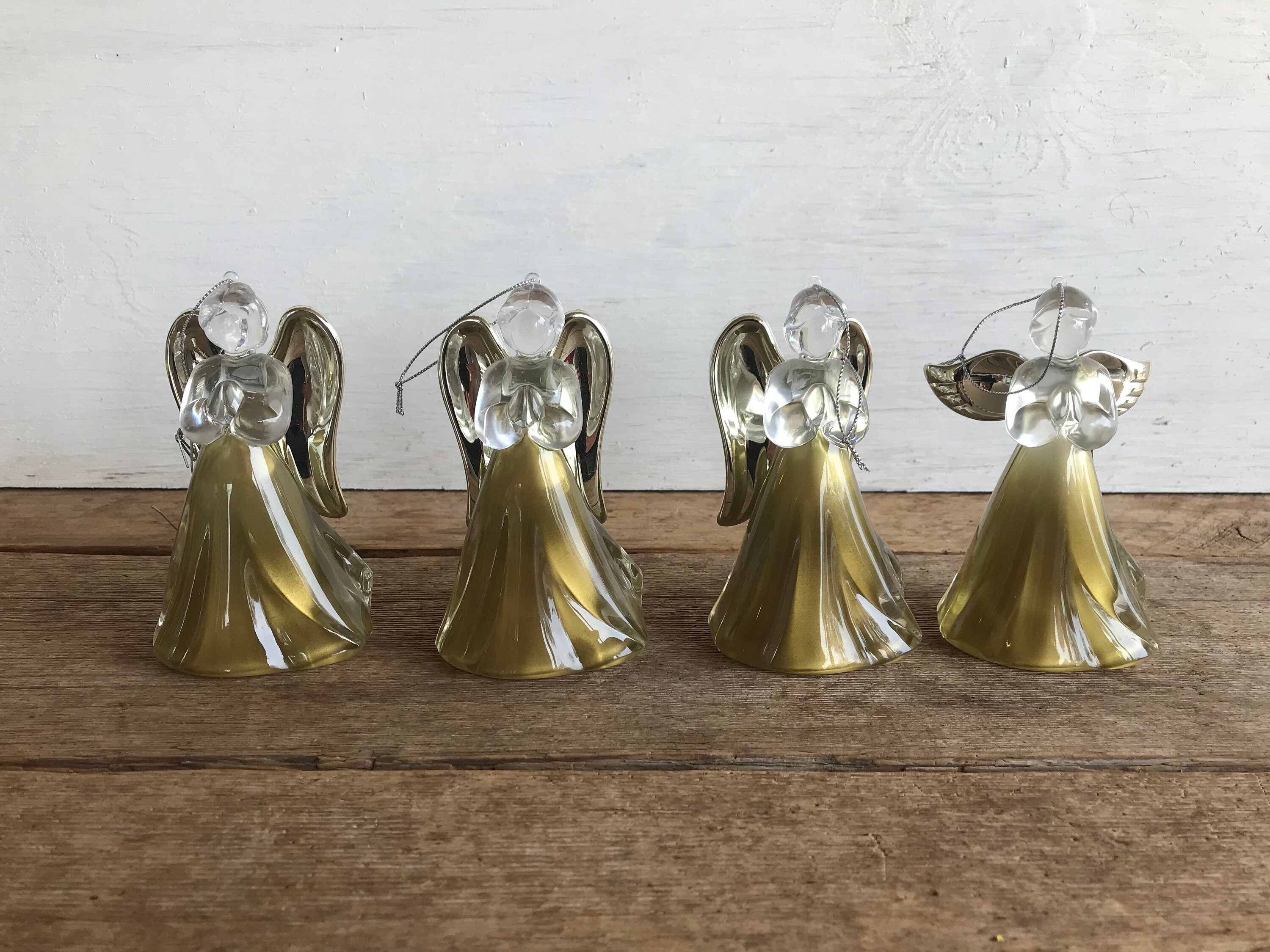 ♥アンティークエンジェルセット♥ Set of 4 Vintage Angel Ornaments // Christmas Decorations // Angel