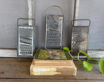 Rustic Cheese Graters // Sold Individually // All-in-One Cheese Grater // Rustic Home Decor