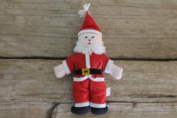 stuffed santa claus doll