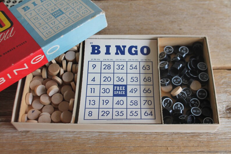 Vintage Bingo Game 