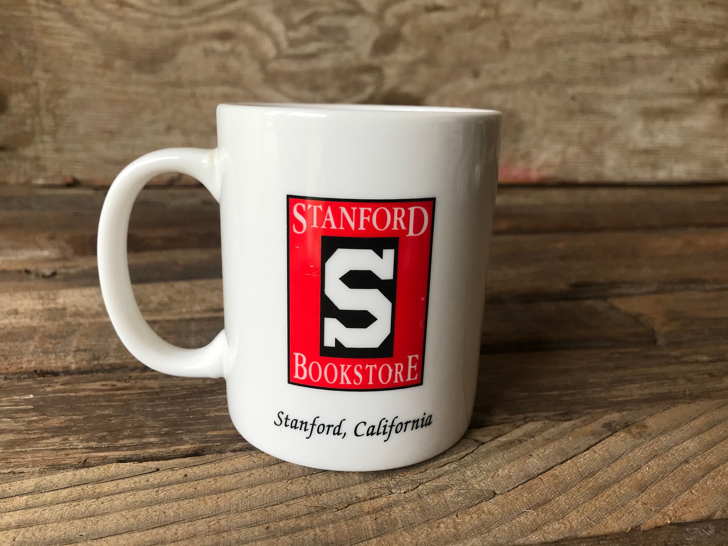Vintage Stanford Bookstore Coffee Mug Stanford California Etsy