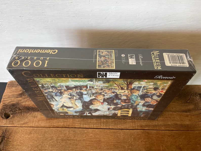 Vintage 1,000 Piece Puzzle // Museum Collection // Clementoni // Unopened, New in Box // Musee d'Orsay image 3